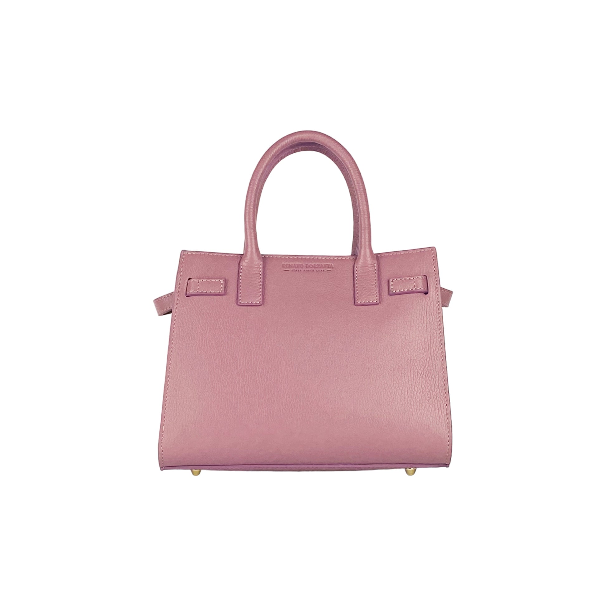 Women's Handbag in Genuine Leather with Shoulder Strap