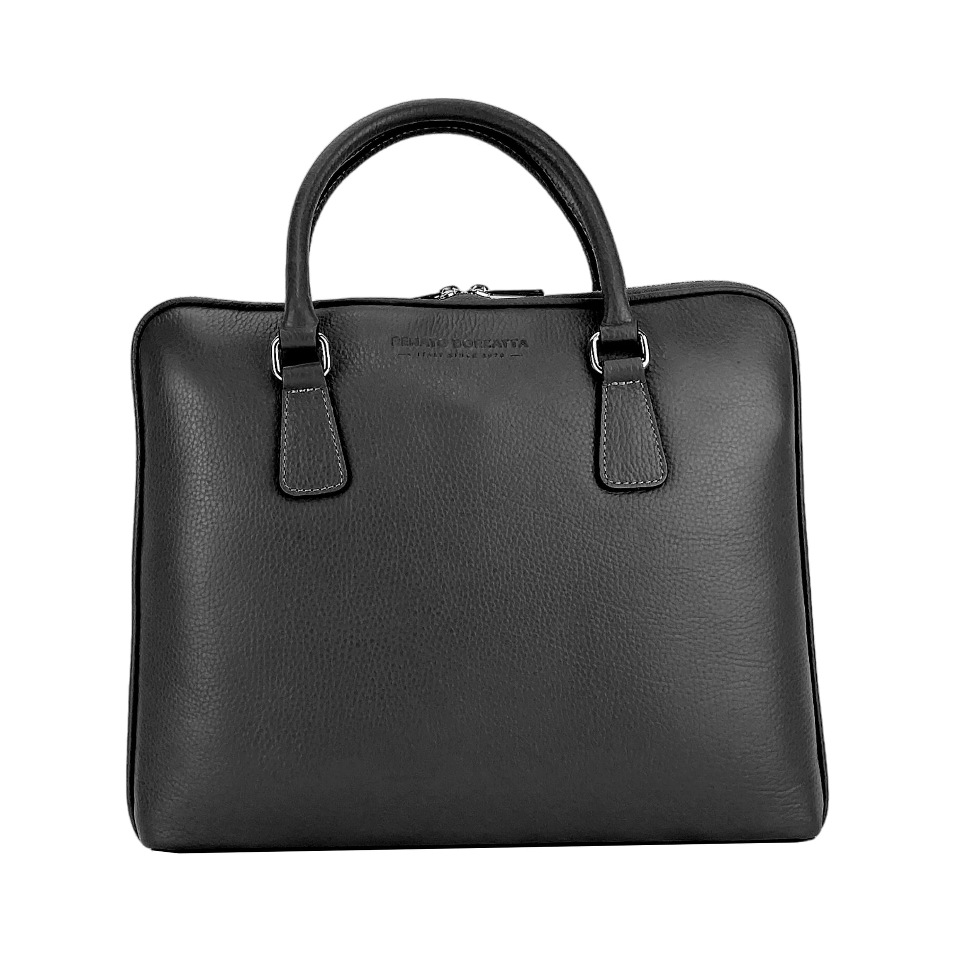Unisex Business Briefcase in Genuine Leather – Made in Italy