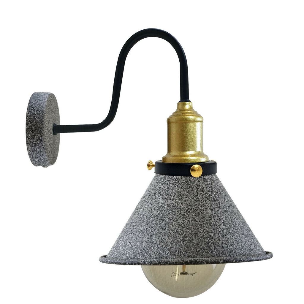 Modern Industrial Vintage Retro Rustic Sconce Wall Light Lamp Fitting