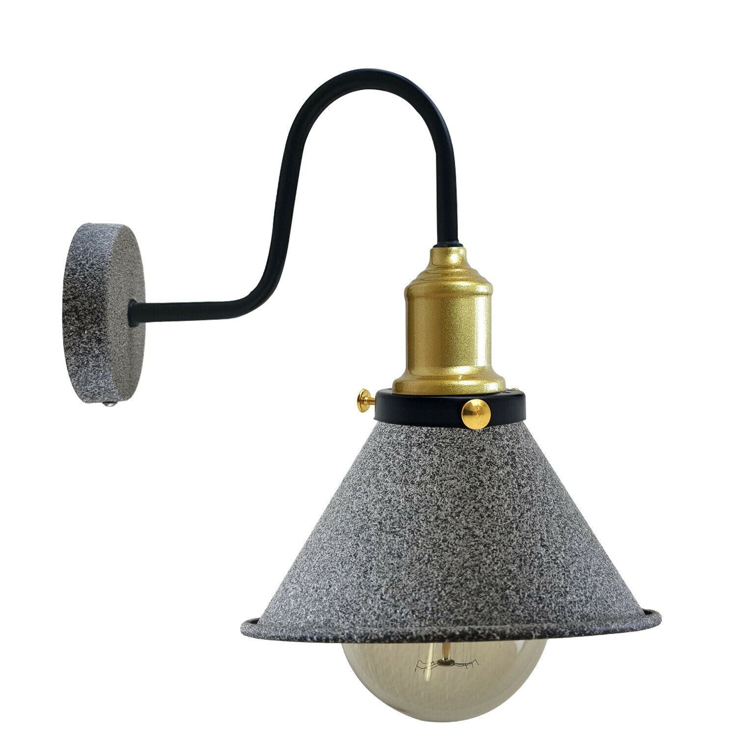 Modern Industrial Vintage Retro Rustic Sconce Wall Light Lamp Fitting