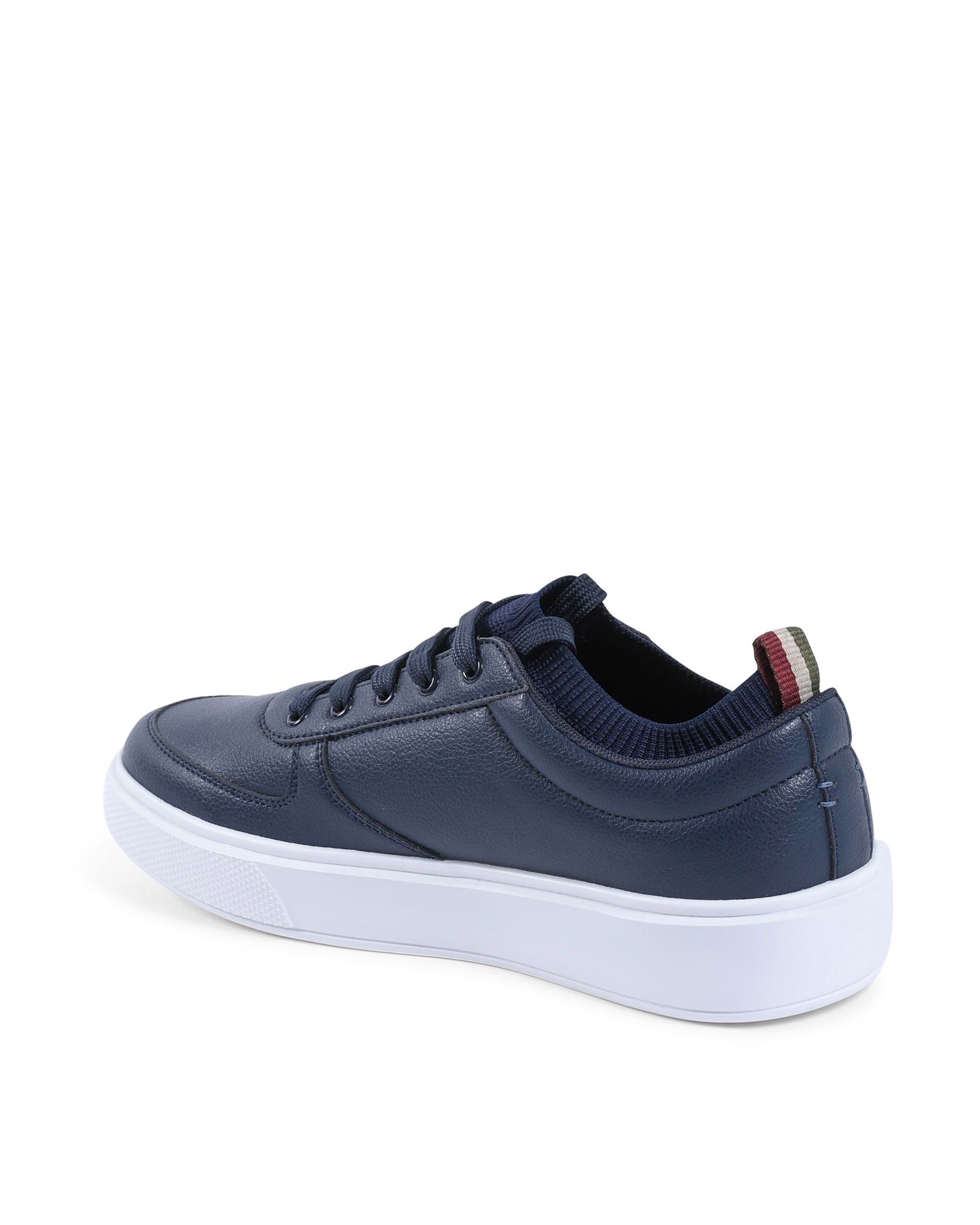 V Italia Mens Sneaker Navy Blue SNK 002 M NAVY