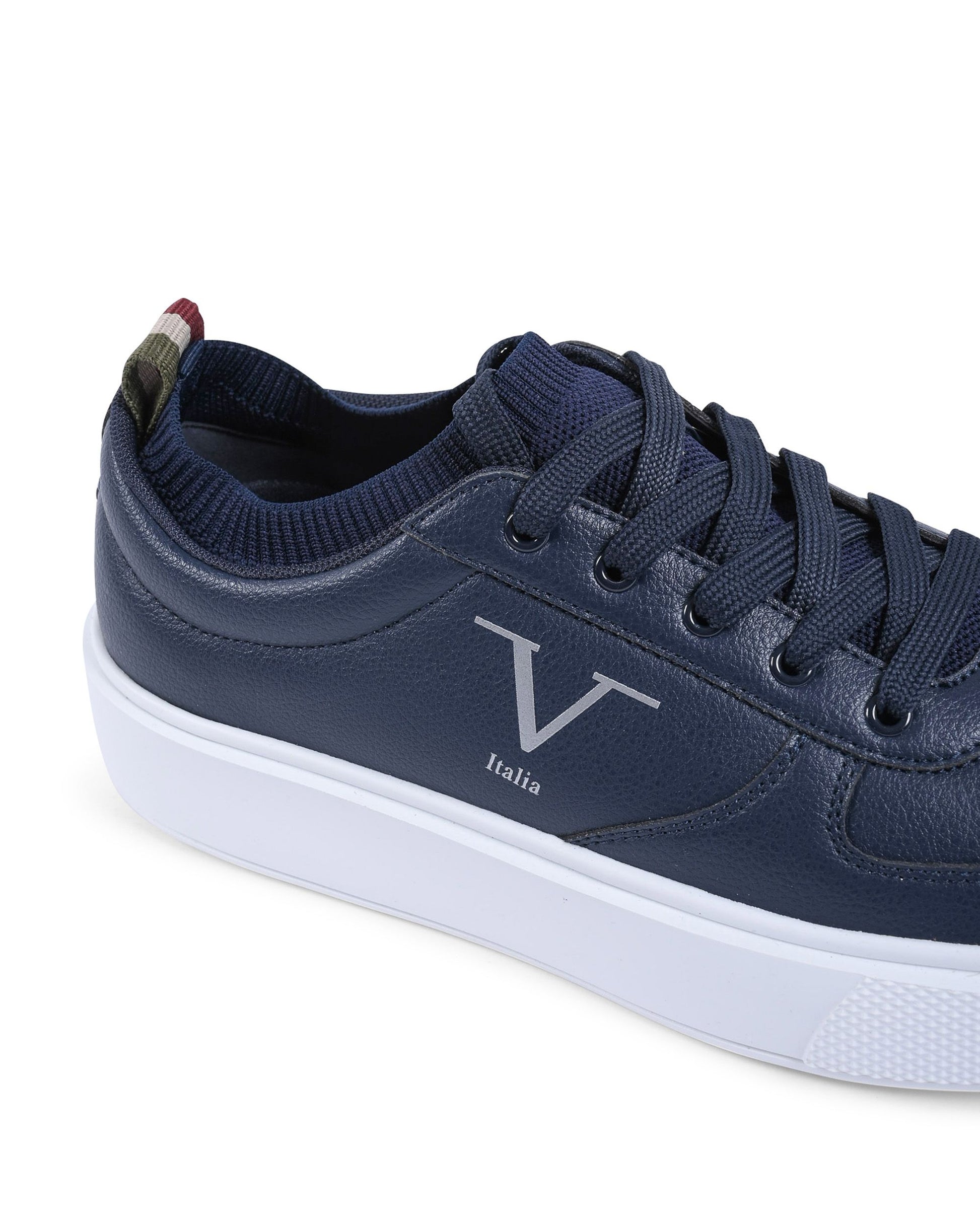 V Italia Mens Sneaker Navy Blue SNK 002 M NAVY