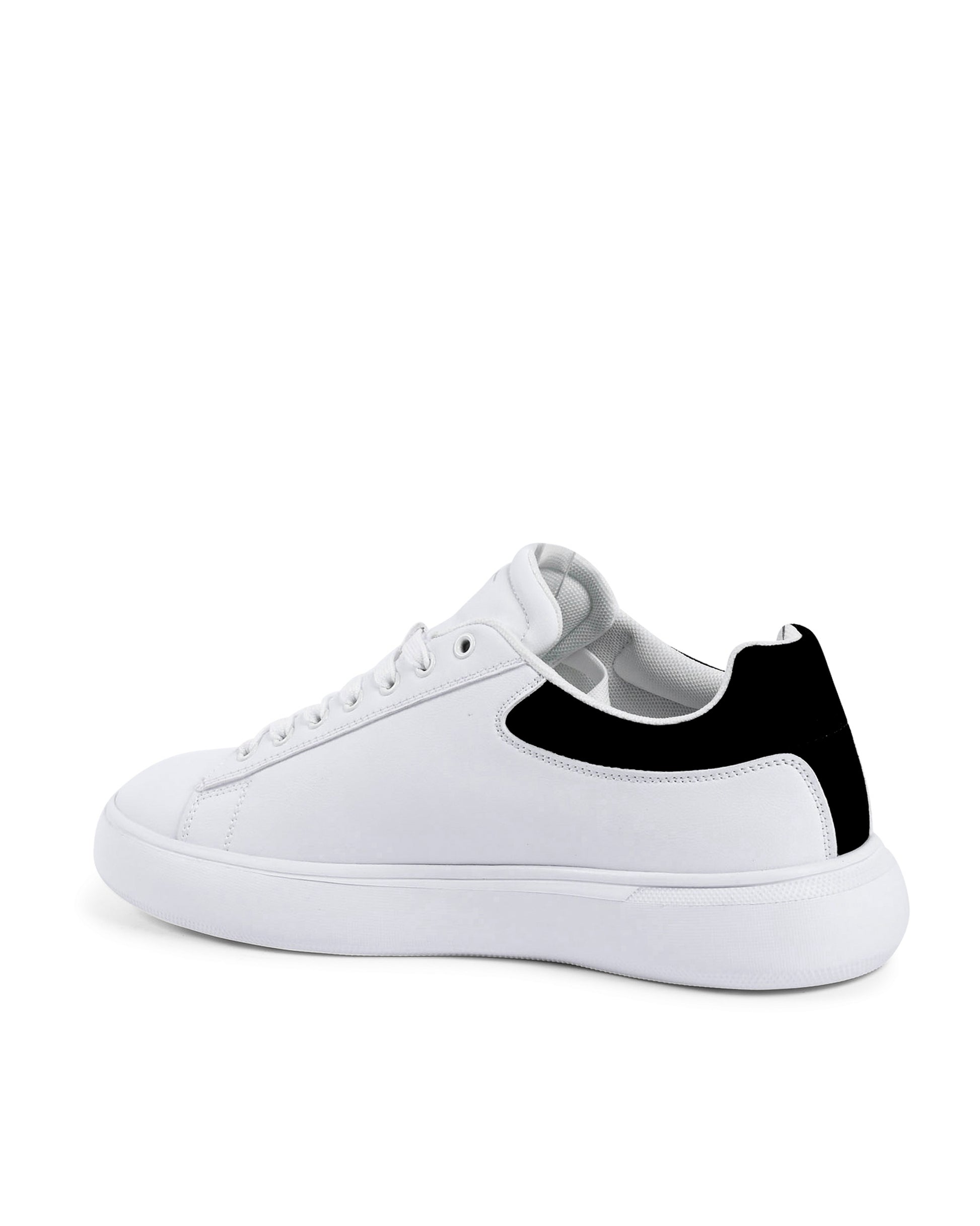 V Italia Mens Sneaker Multicolor SNK 004 M WHITE BLACK