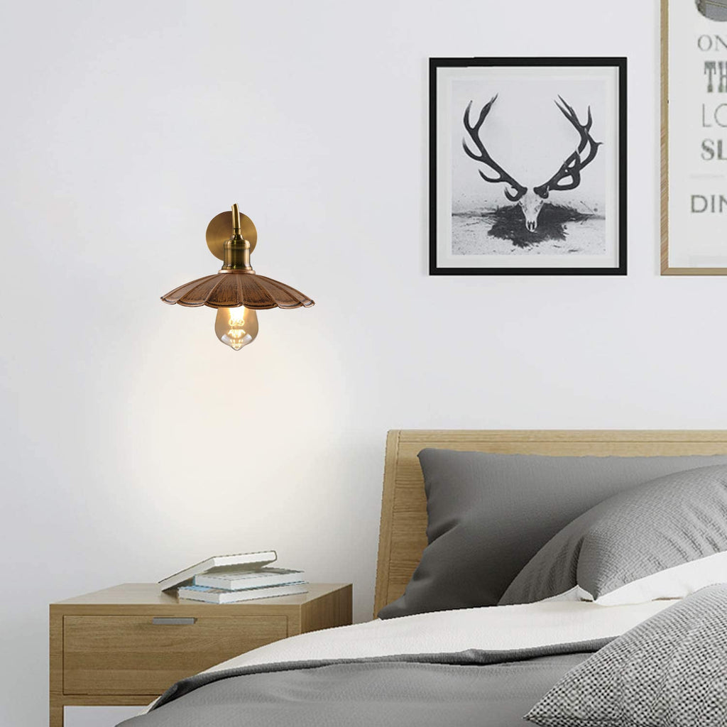 Indoor Wall Lights Vintage Lamps Living Room Bedroom ~1499