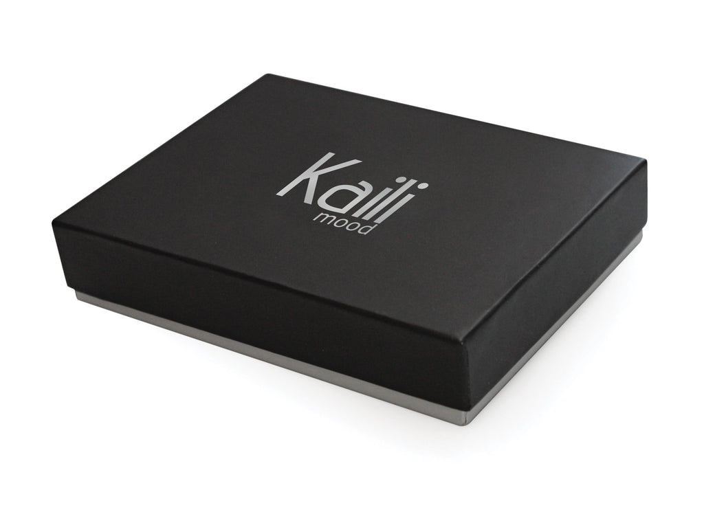 K10907AB | Genuine Leather Document/Credit Card Holder, Black