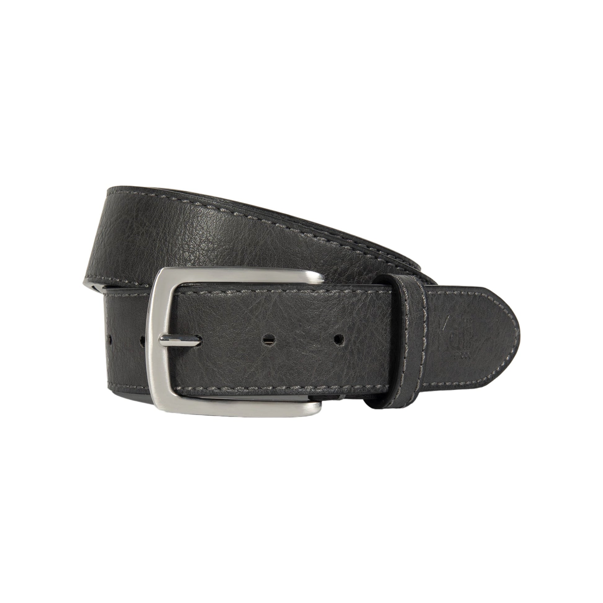 K4008KB | Men's Belt in Leather Lining with PU Finish.