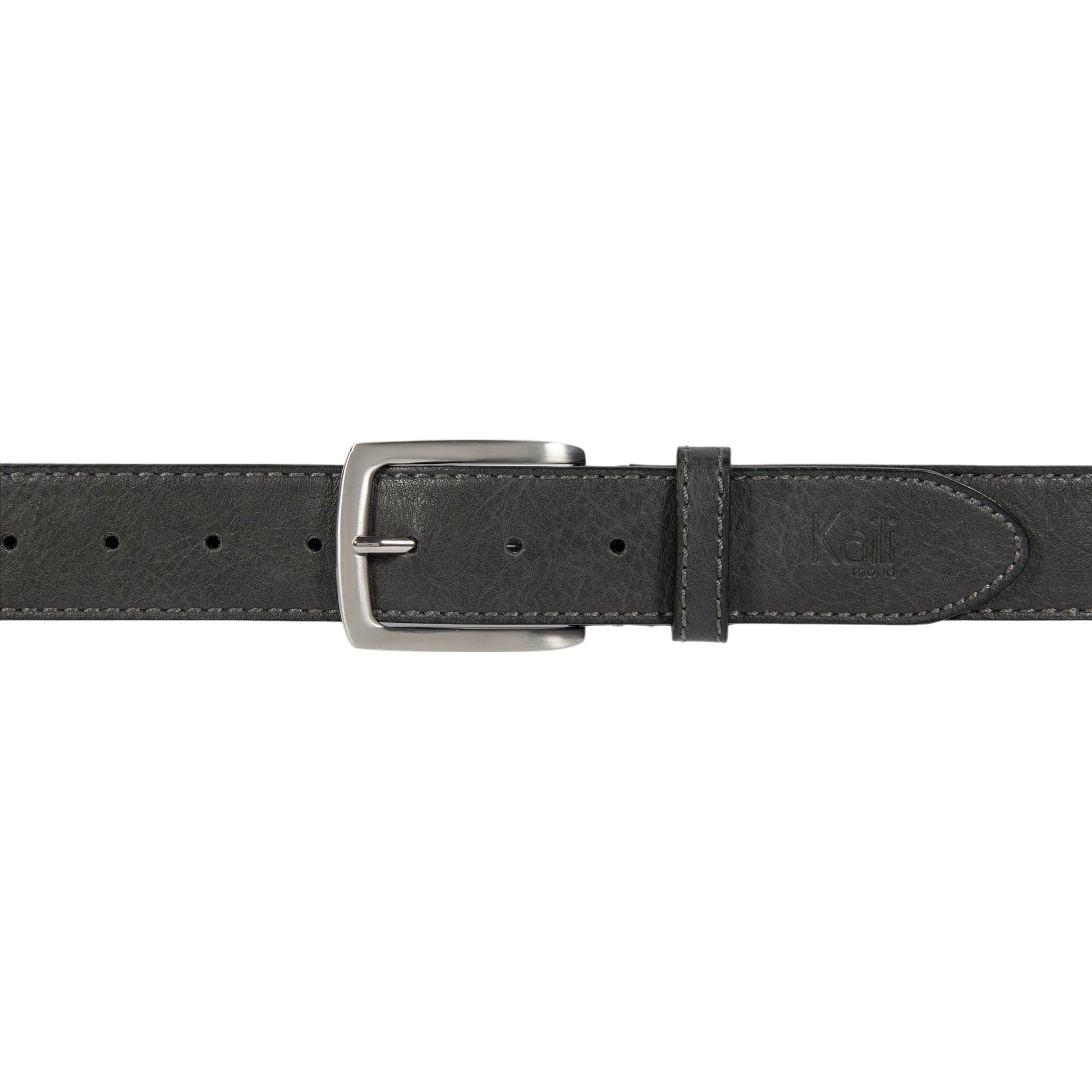 K4008KB | Men's Belt in Leather Lining with PU Finish.