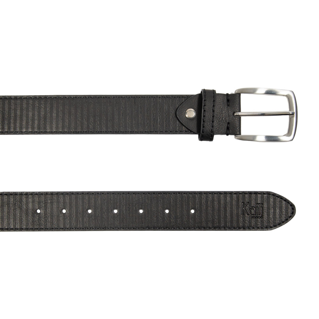 K4009AB |Men's Allover Belt in Leather Lining with PU Finish