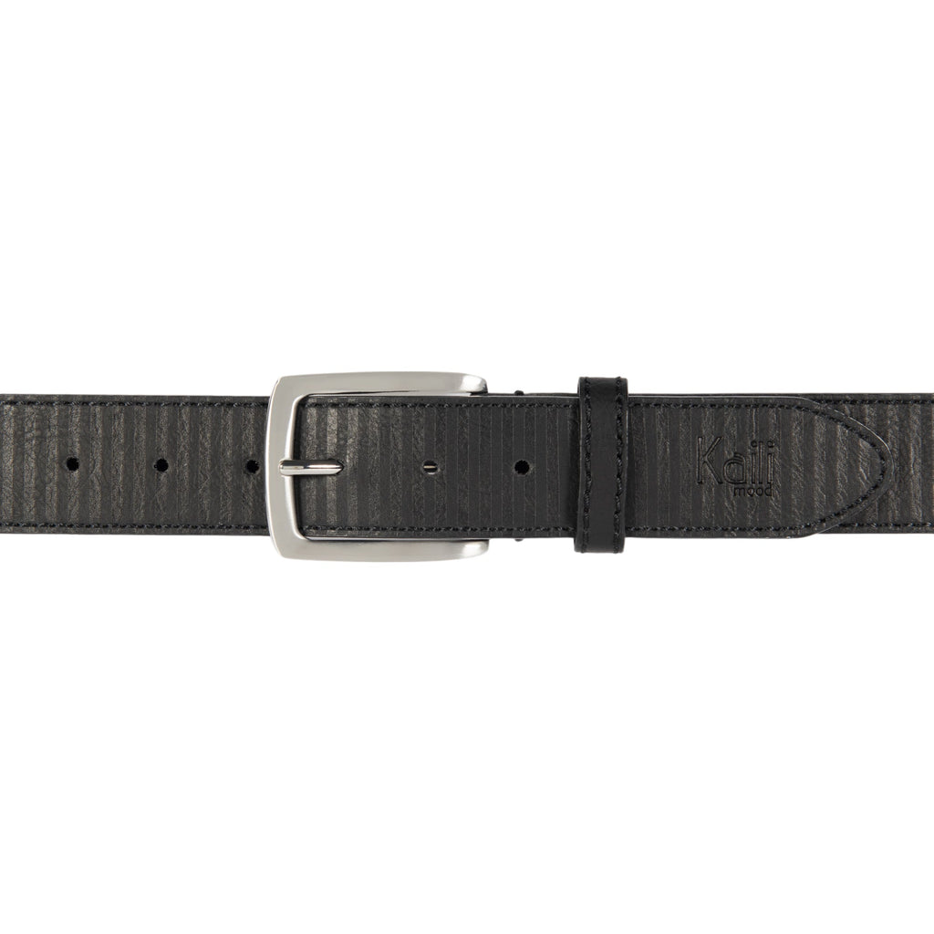 K4009AB |Men's Allover Belt in Leather Lining with PU Finish