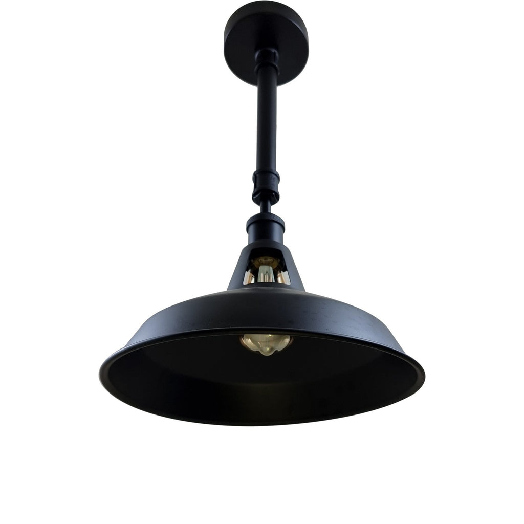Black Metal Lampshade Industrial Retro Lighting Ceiling Light~1140