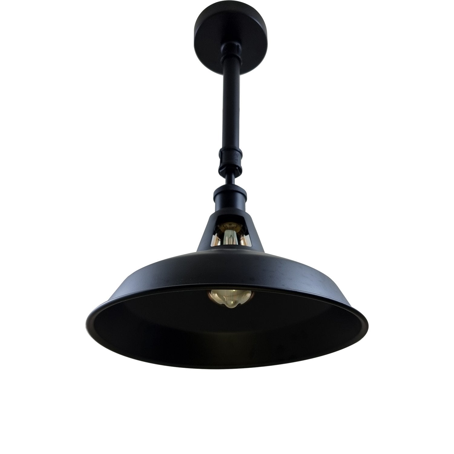 Black Metal Lampshade Industrial Retro Lighting Ceiling Light~1140