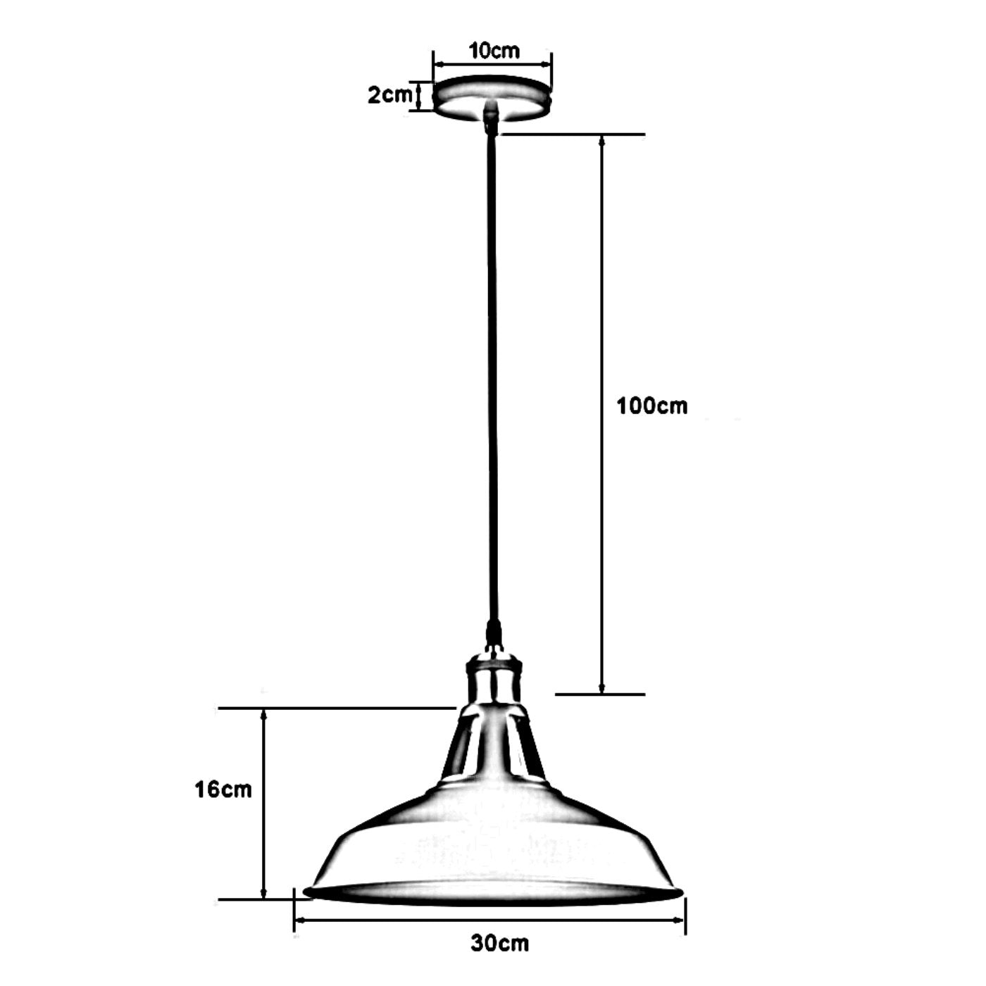 Modern Pink Color Lampshade Industrial Retro Ceiling Pendant