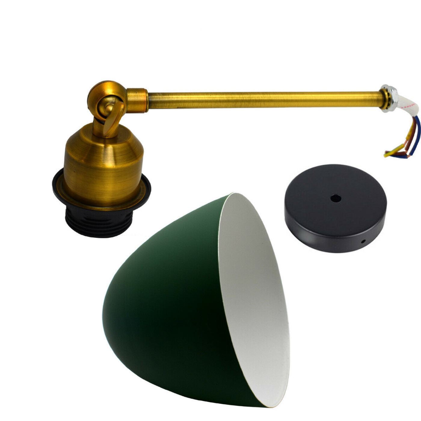 Modern green colour creative personality Metal Wall Light Lamp