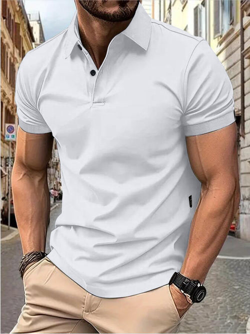 Short Sleeve Slim Men Polo Shirt