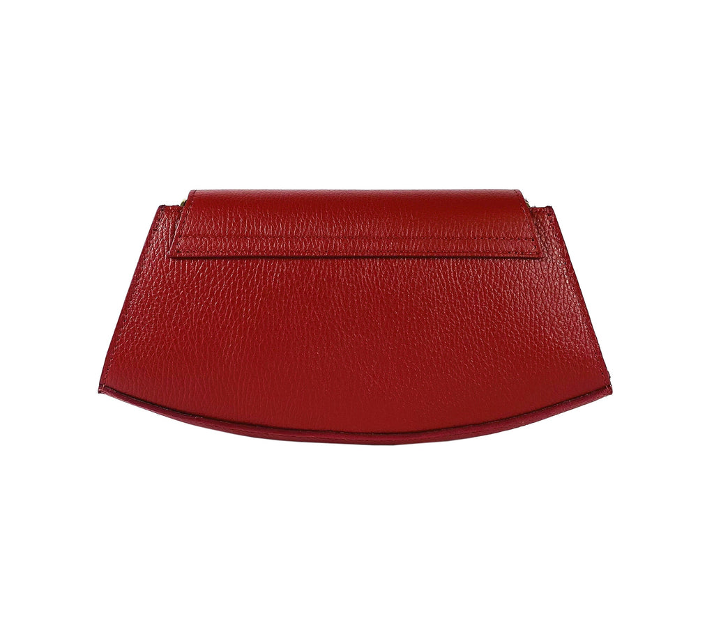 Women’s Genuine Leather Shoulder Bag Made in Italy with Strap