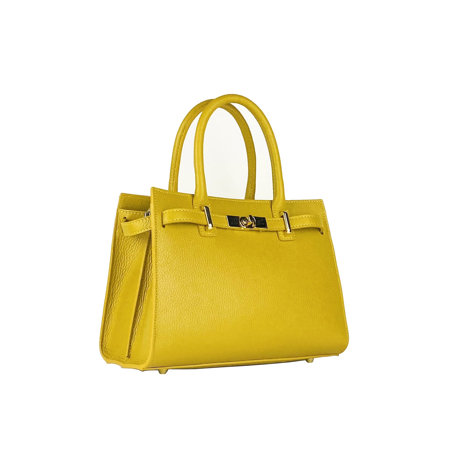 Women’s Genuine Leather Handbag Made in Italy with Shoulder Strap