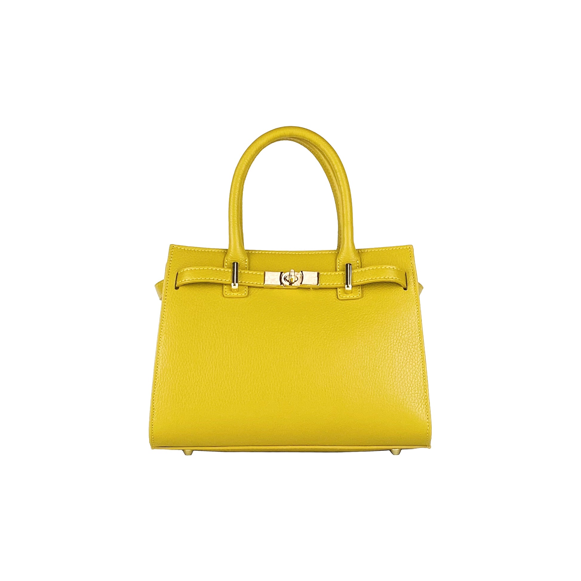 Women’s Genuine Leather Handbag Made in Italy with Shoulder Strap