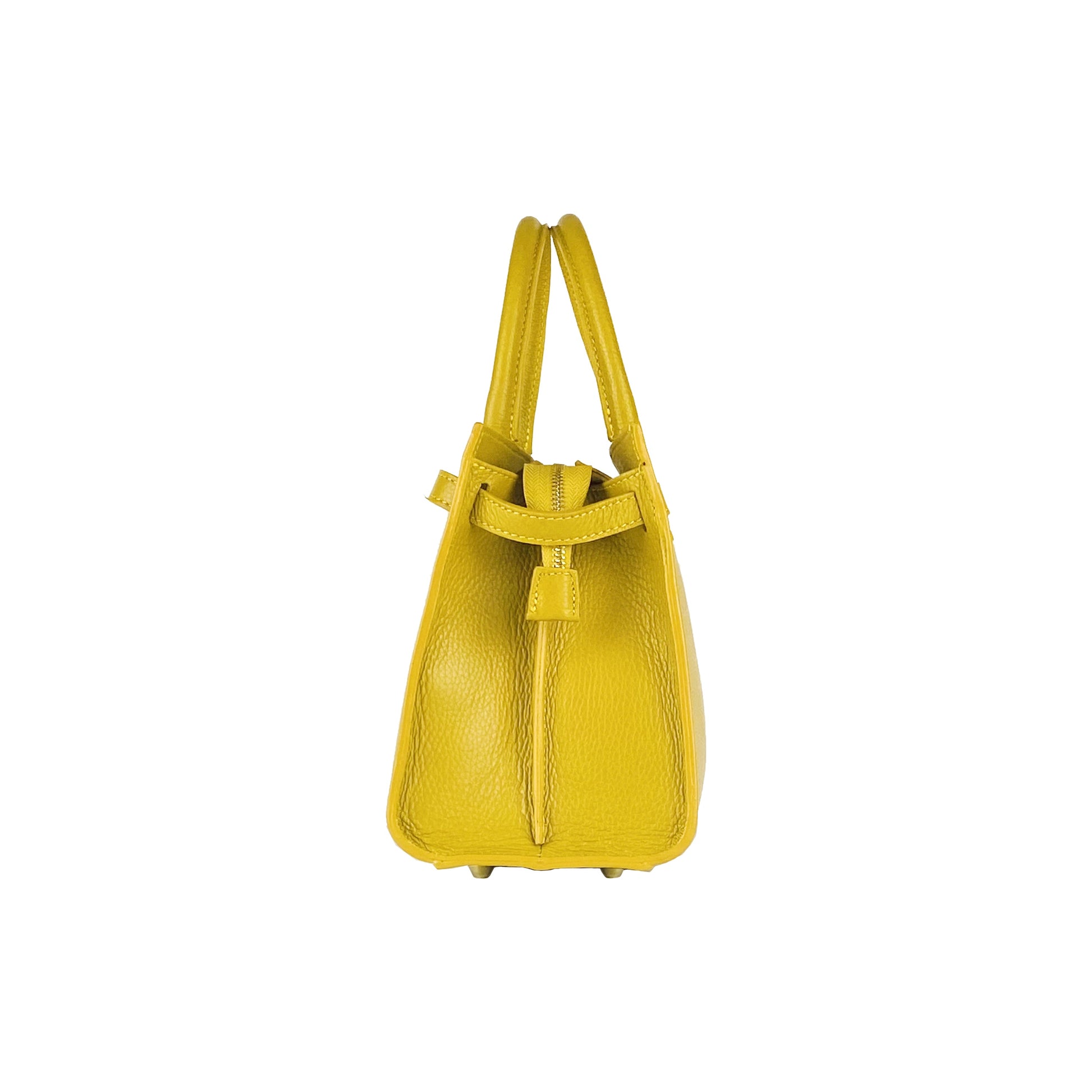 Women’s Genuine Leather Handbag Made in Italy with Shoulder Strap