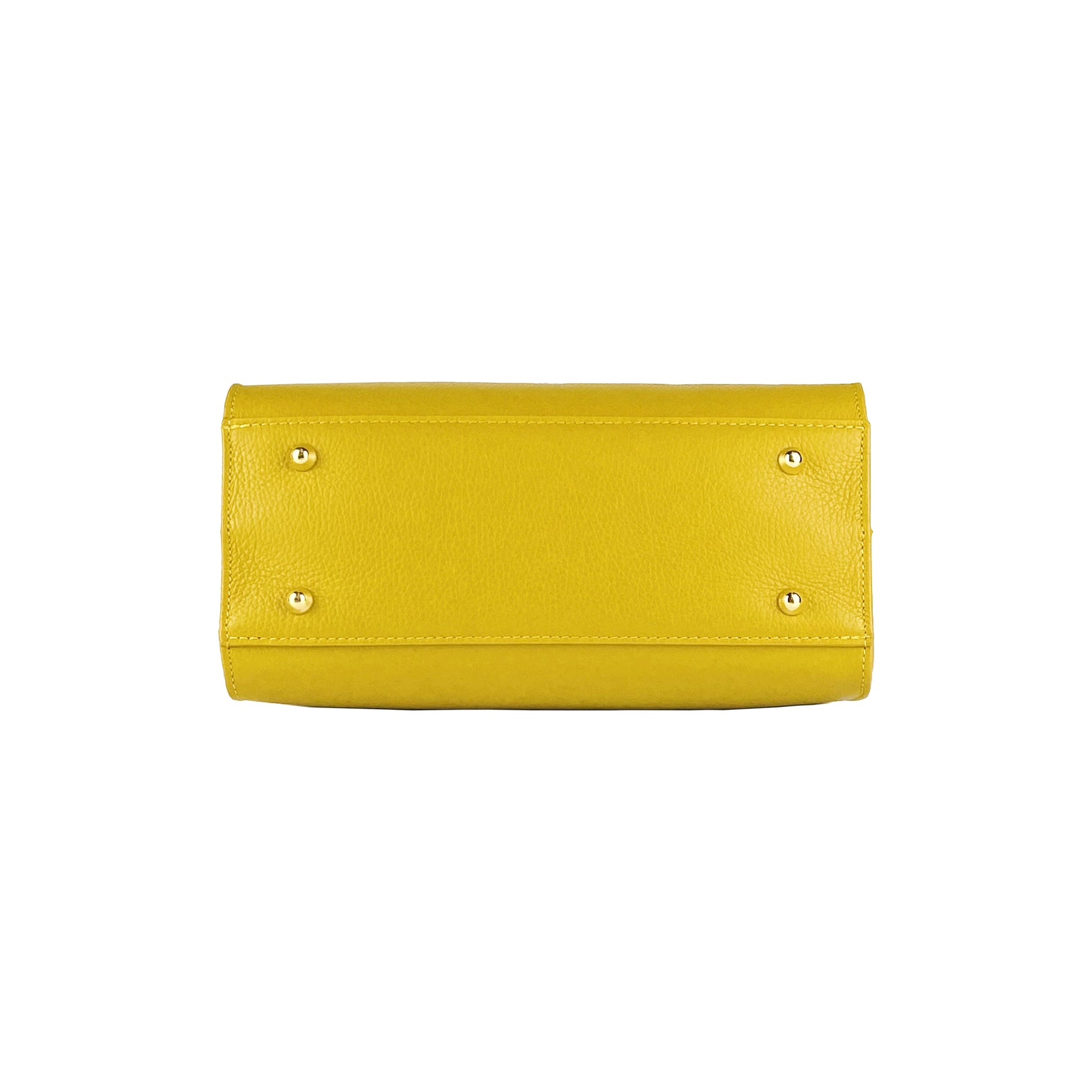 Women’s Genuine Leather Handbag Made in Italy with Shoulder Strap