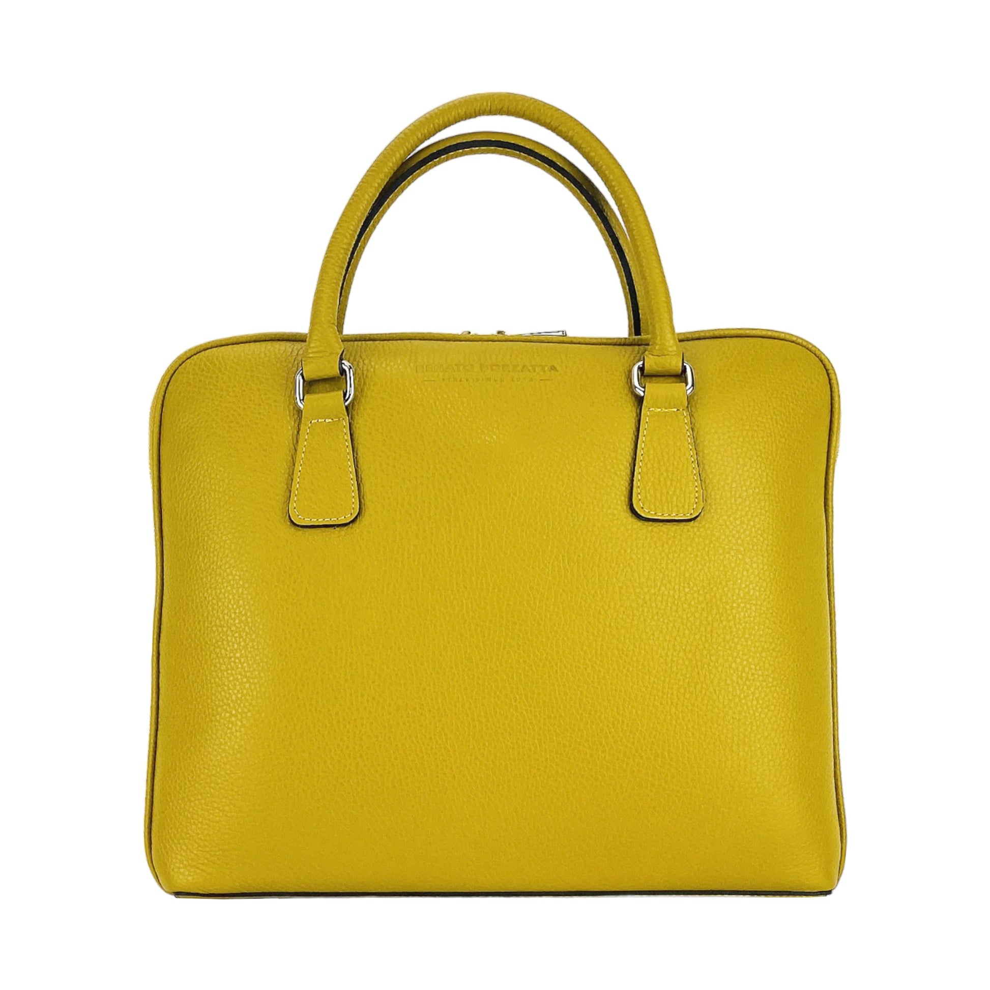 Unisex Business Briefcase in Genuine Leather – Made in Italy