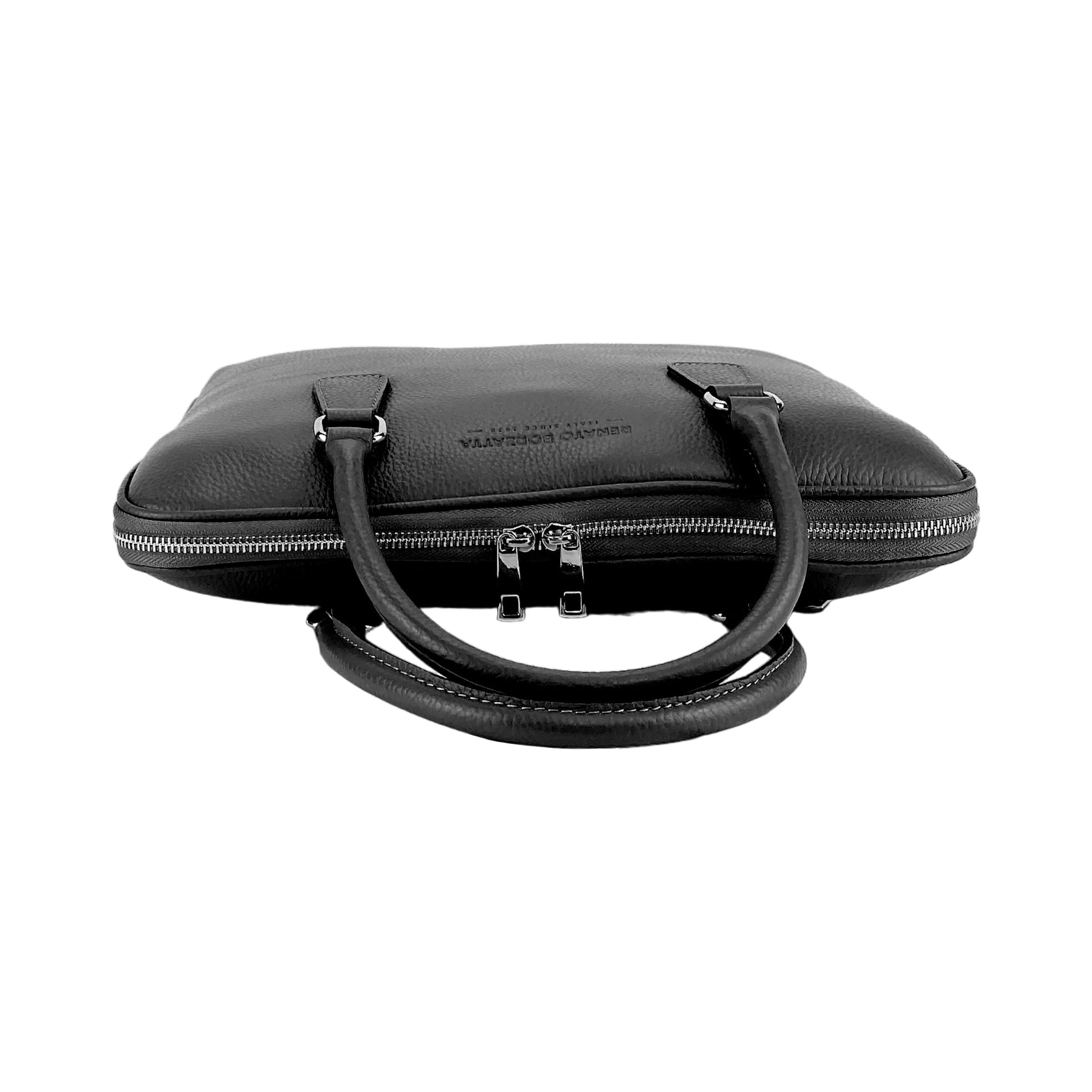 Unisex Business Briefcase in Genuine Leather – Made in Italy