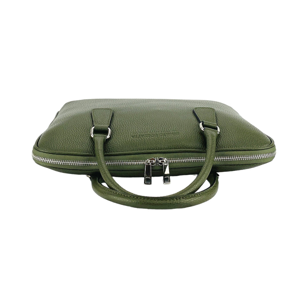 Unisex Genuine Leather Business Briefcase