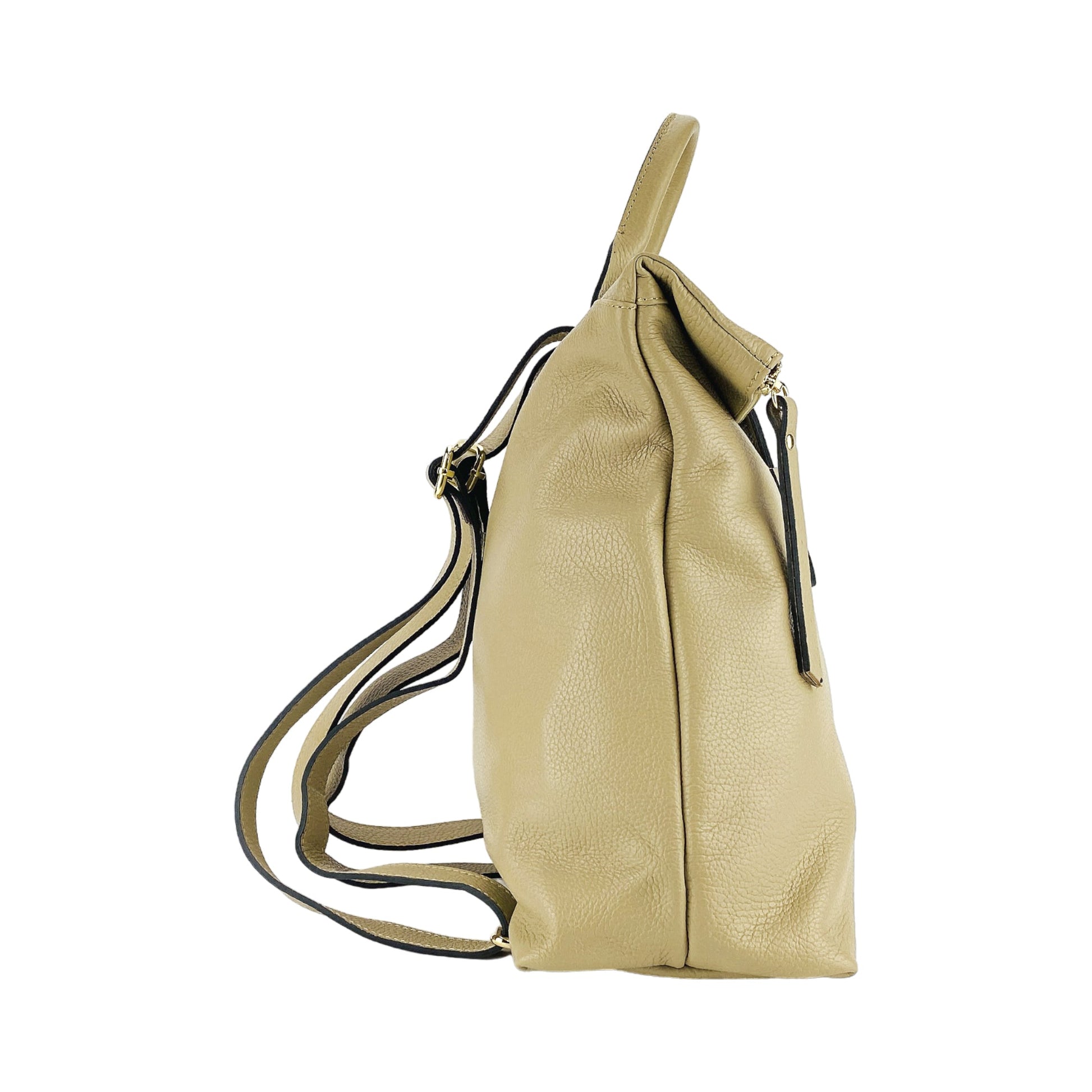 Women’s Soft Genuine Leather Backpack – Made in Italy