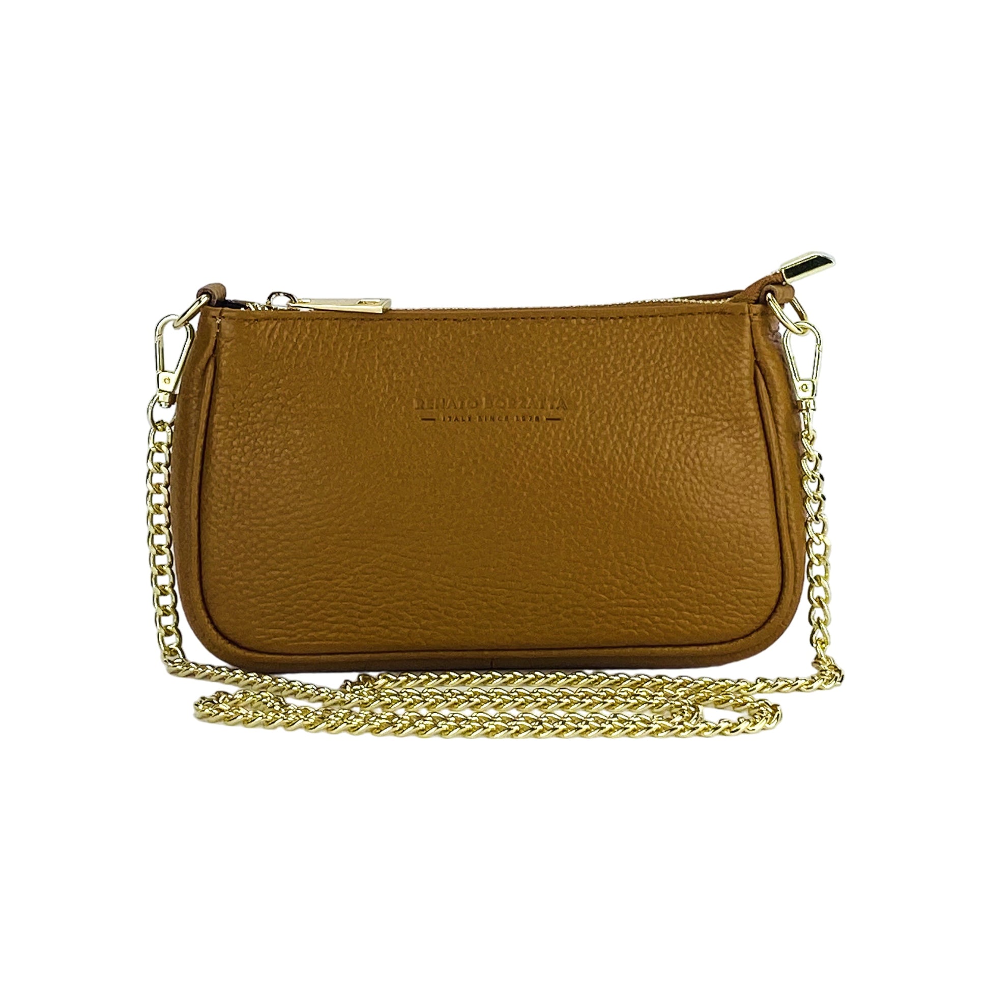 Small Genuine Leather Shoulder Bag – Made in Italy