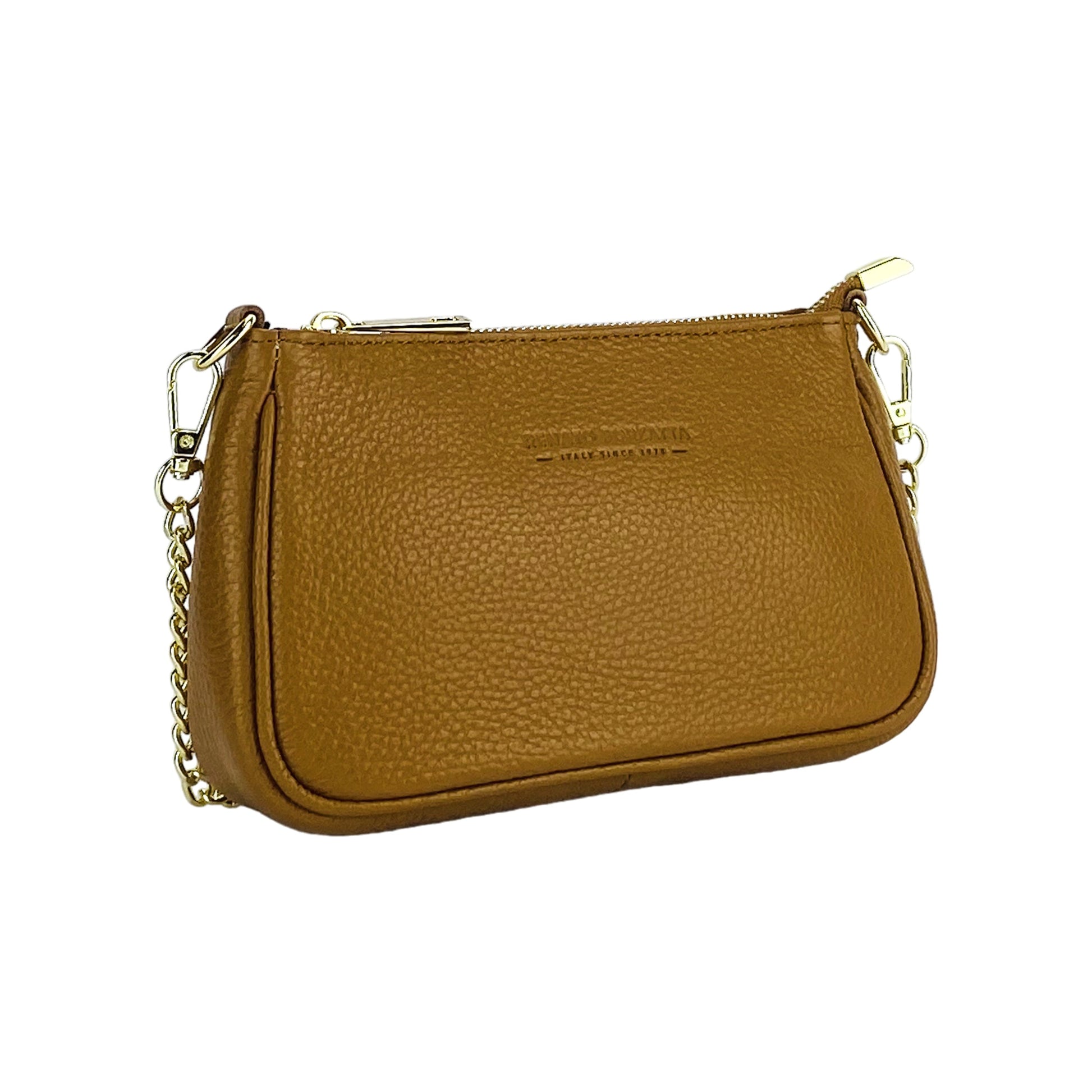 Small Genuine Leather Shoulder Bag – Made in Italy