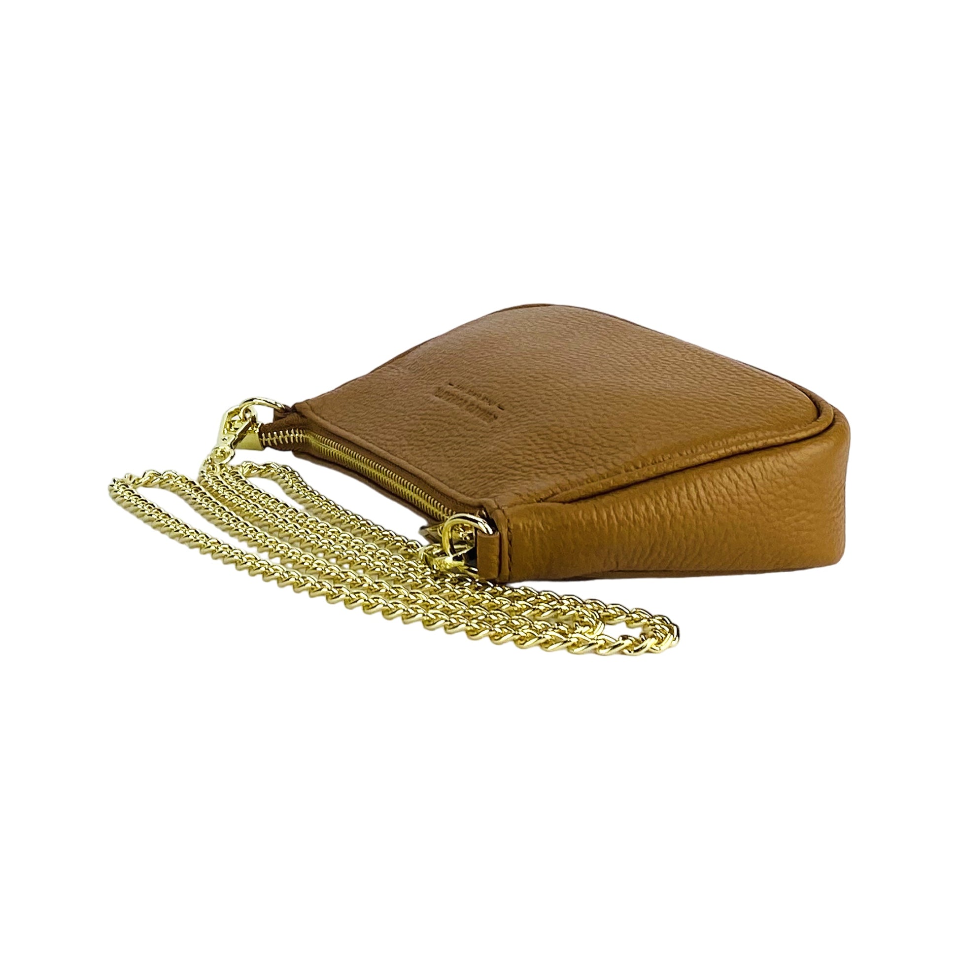 Small Genuine Leather Shoulder Bag – Made in Italy