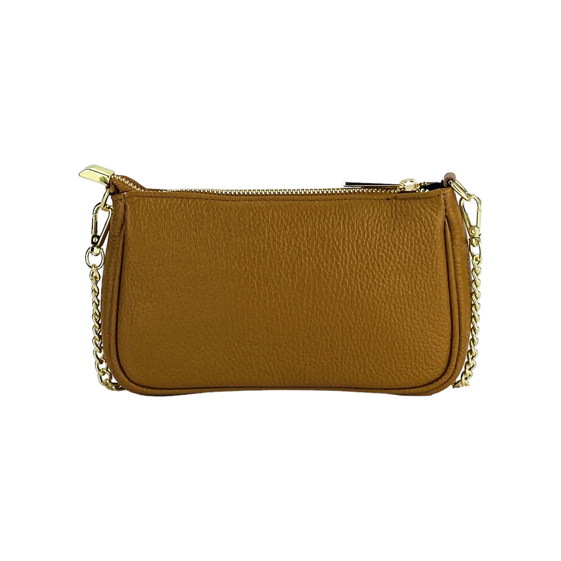 Small Genuine Leather Shoulder Bag – Made in Italy