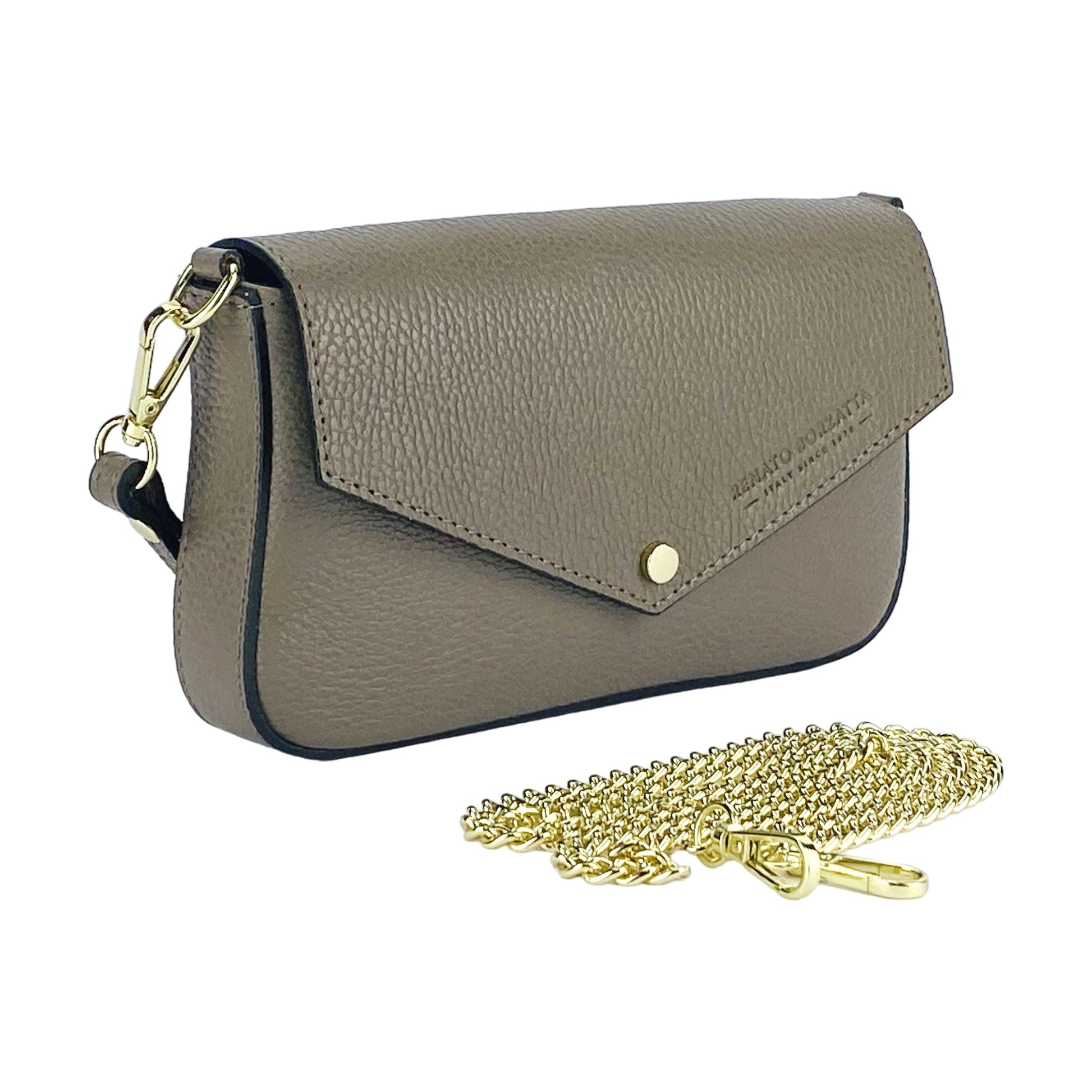 Small Shoulder Bag with Removable Chain Strap