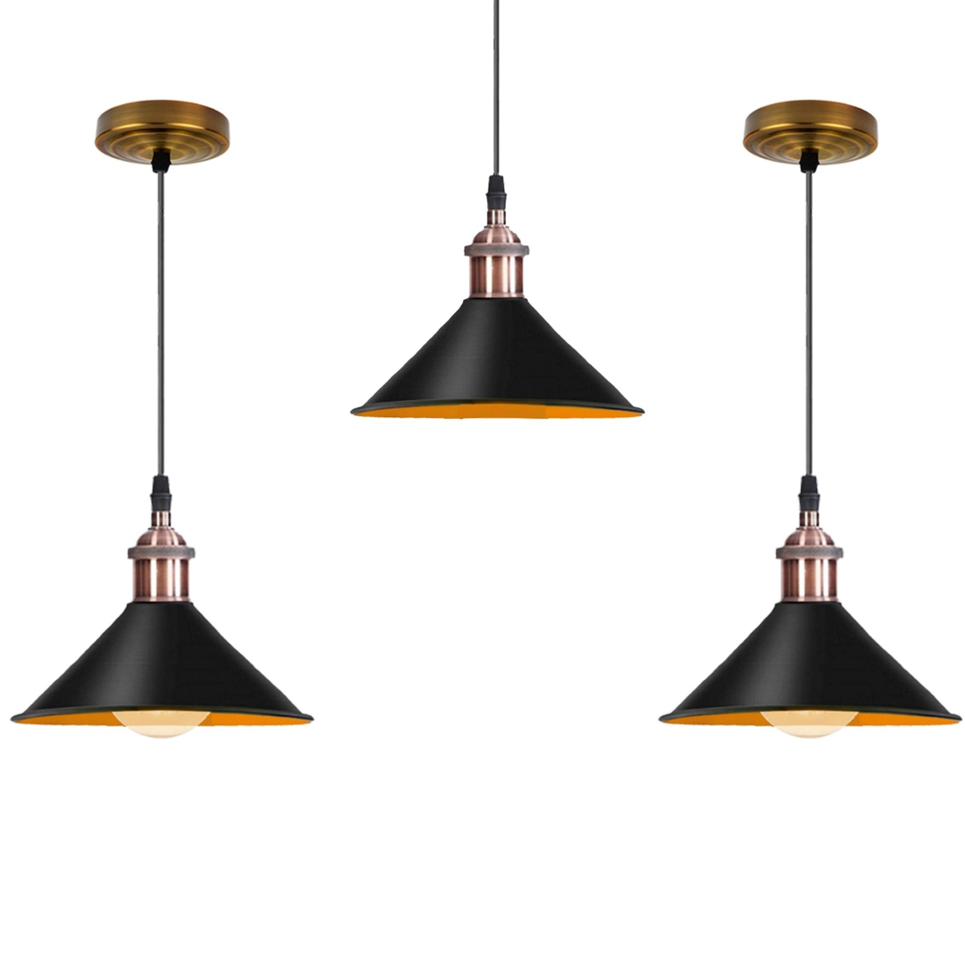 Shop Matte Black Pendant Light UK ~1511