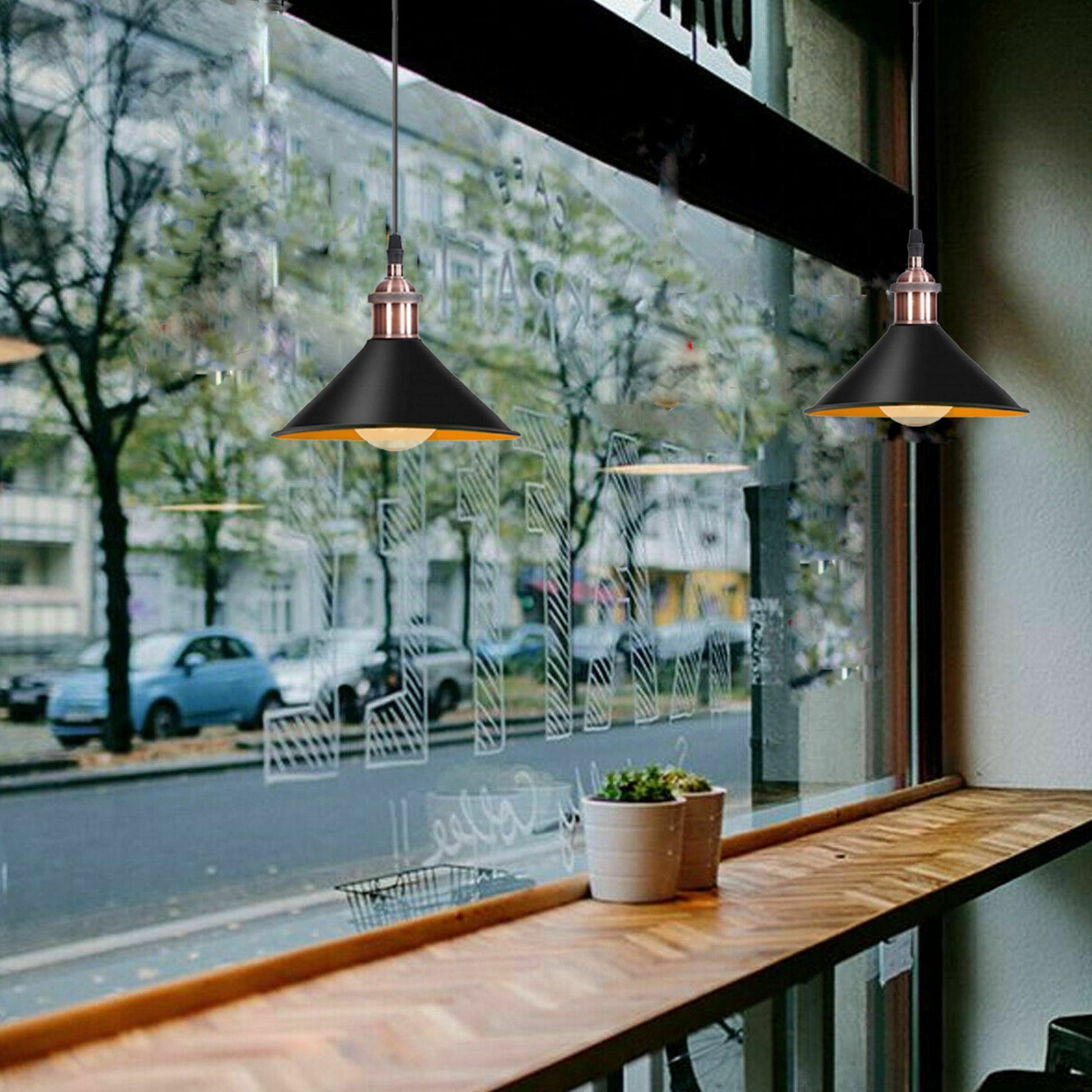 Shop Matte Black Pendant Light UK ~1511
