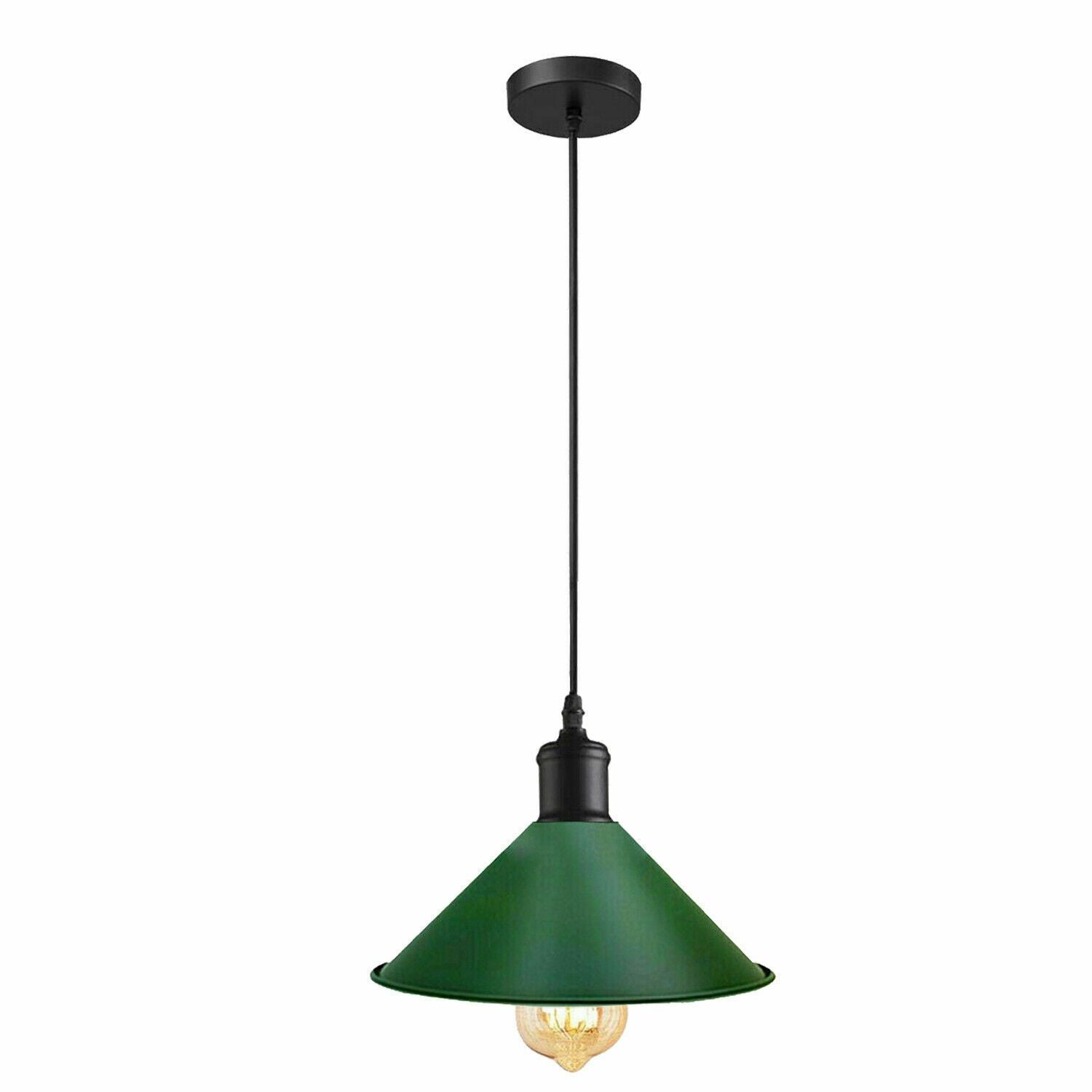 Green Pendant Lamp Industrial style Decorative Ceiling lamp~1538