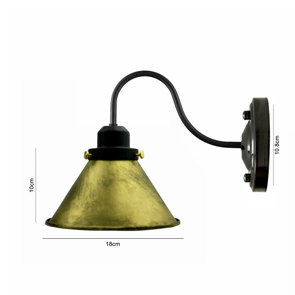 Vintage Wall Light Shades Industrial Loft Lighting~2827