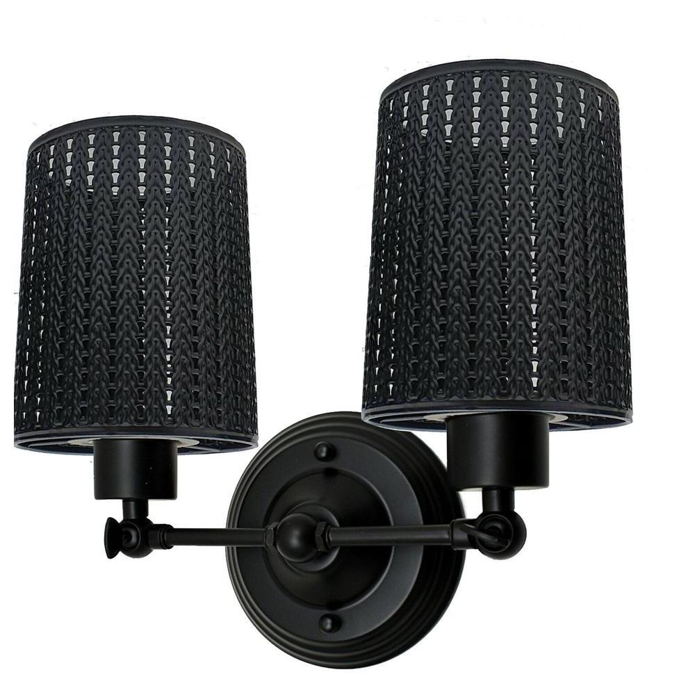 Modern Retro Black Vintage Industrial Wall Mounted Lights Rustic