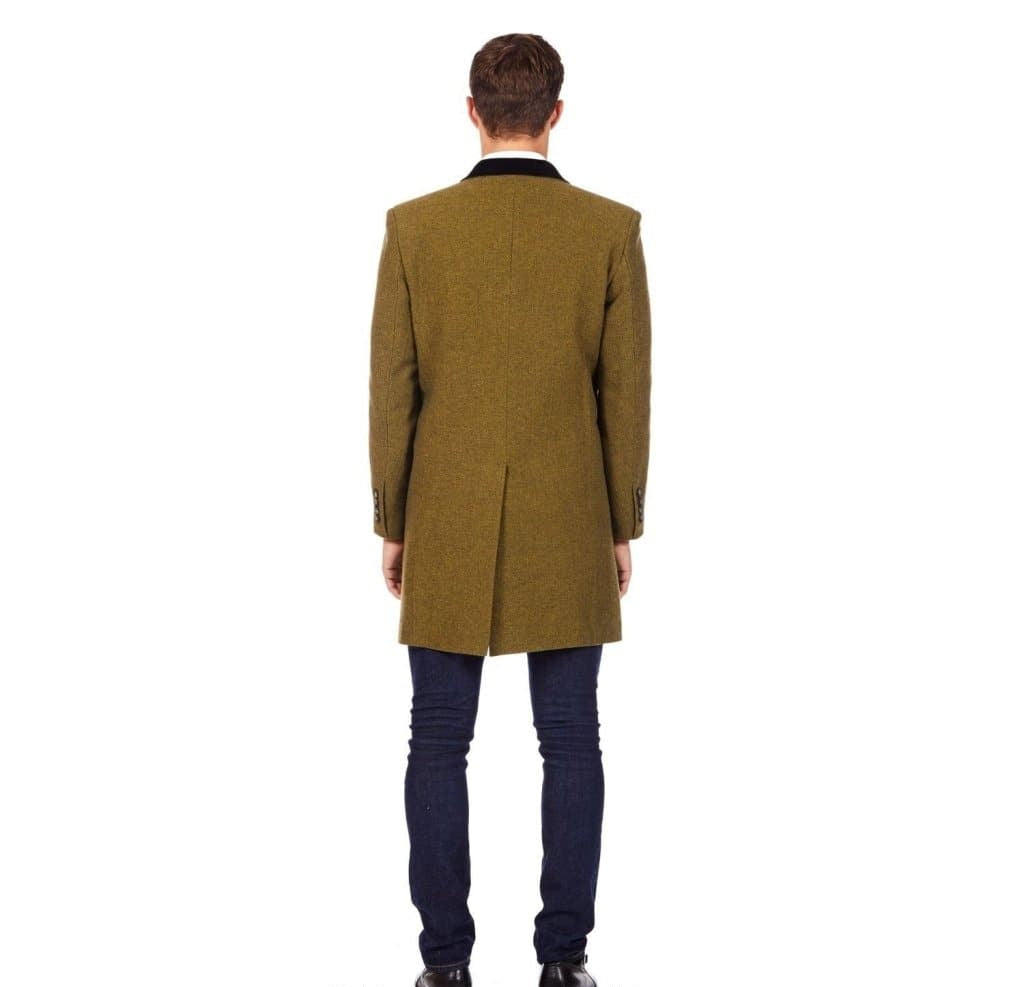 Herringbone Design Retro Mod Coat