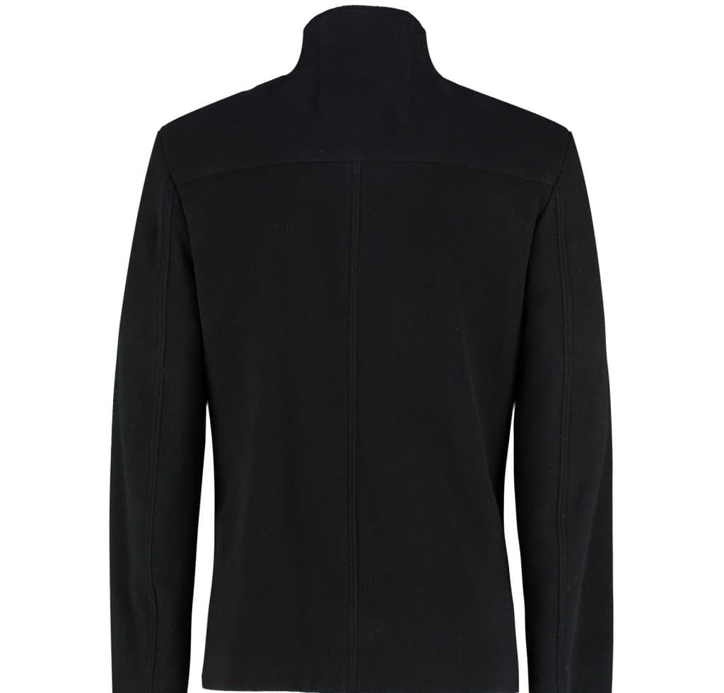 Men's Wool Blend Double Breasted Short Reefer Coat