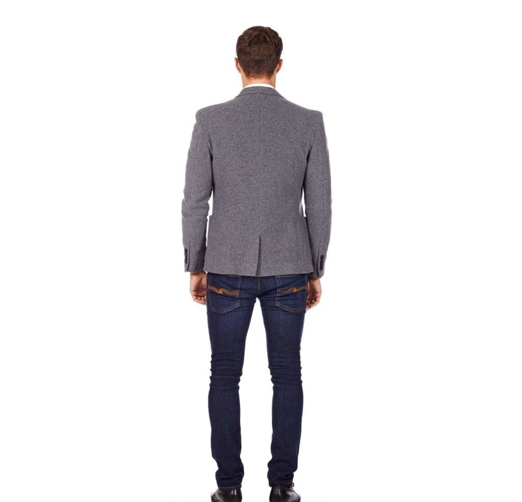Mens Wool Blend Blazer
