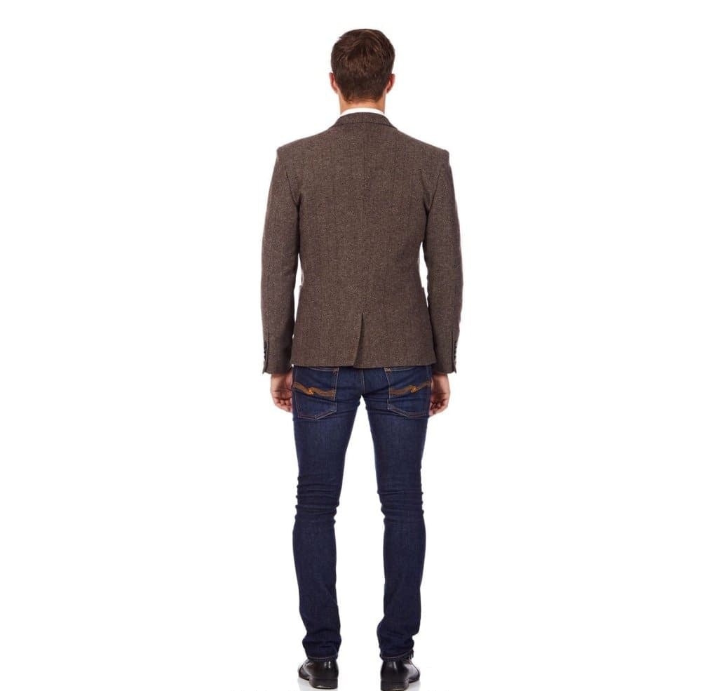 Mens Wool Blend Blazer