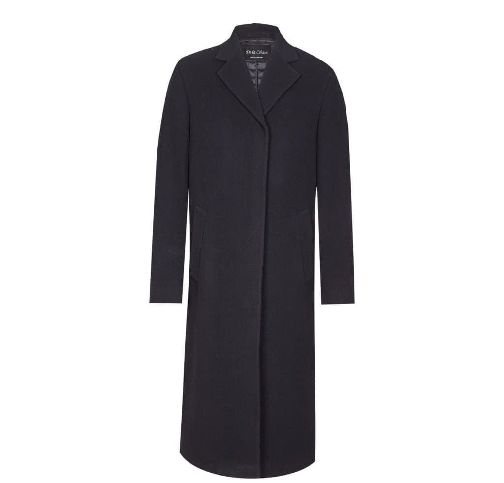 MAN Wool & Cashmere Blend Covert Long Coat