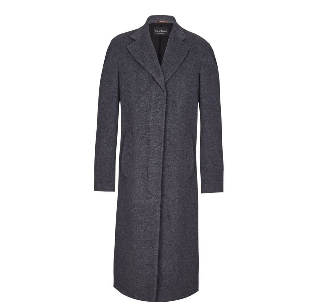 MAN Wool & Cashmere Blend Covert Long Coat