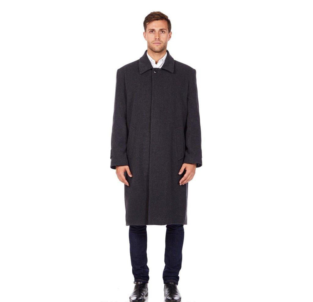 Wool & Cashmere Long Formal Overcoat