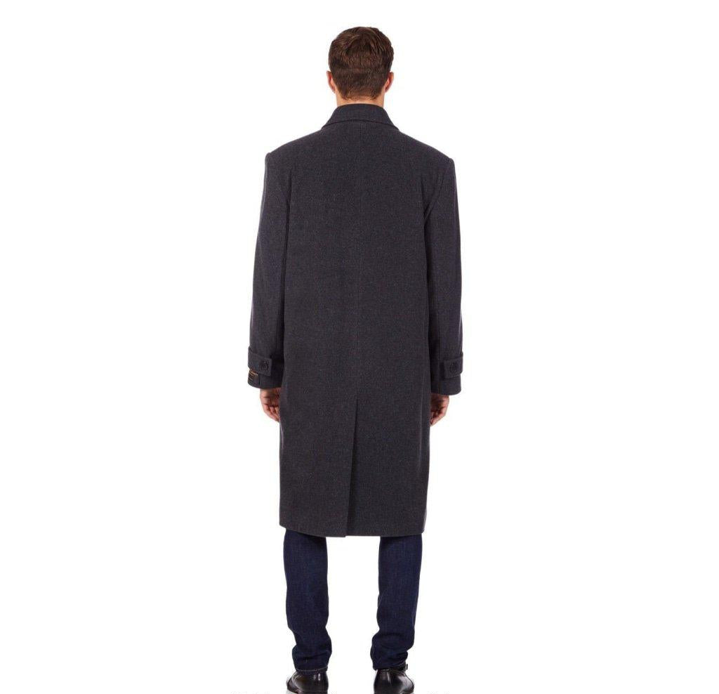 Wool & Cashmere Long Formal Overcoat