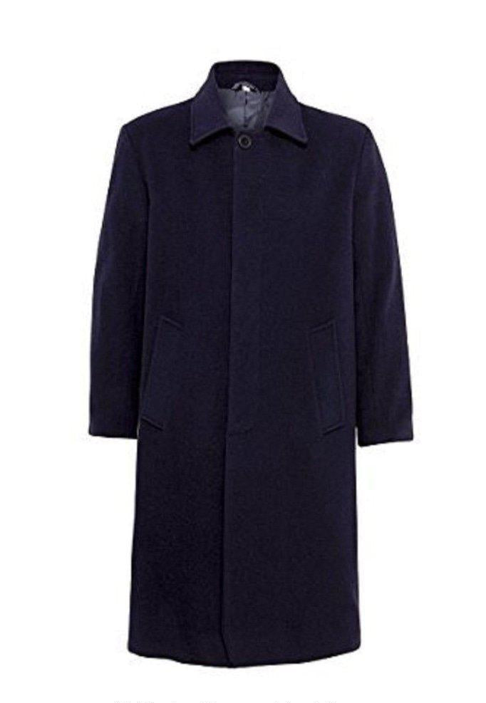 Wool & Cashmere Long Formal Overcoat