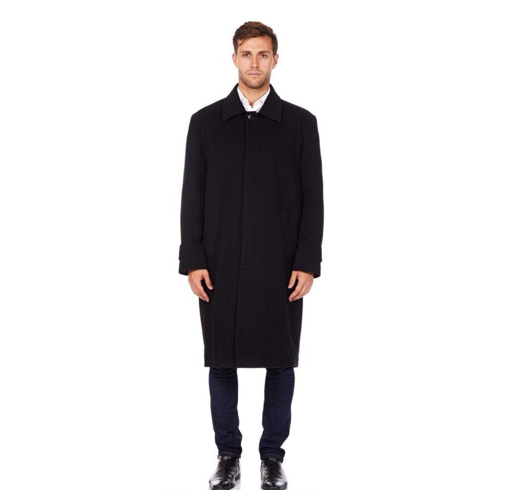 Wool & Cashmere Long Formal Overcoat