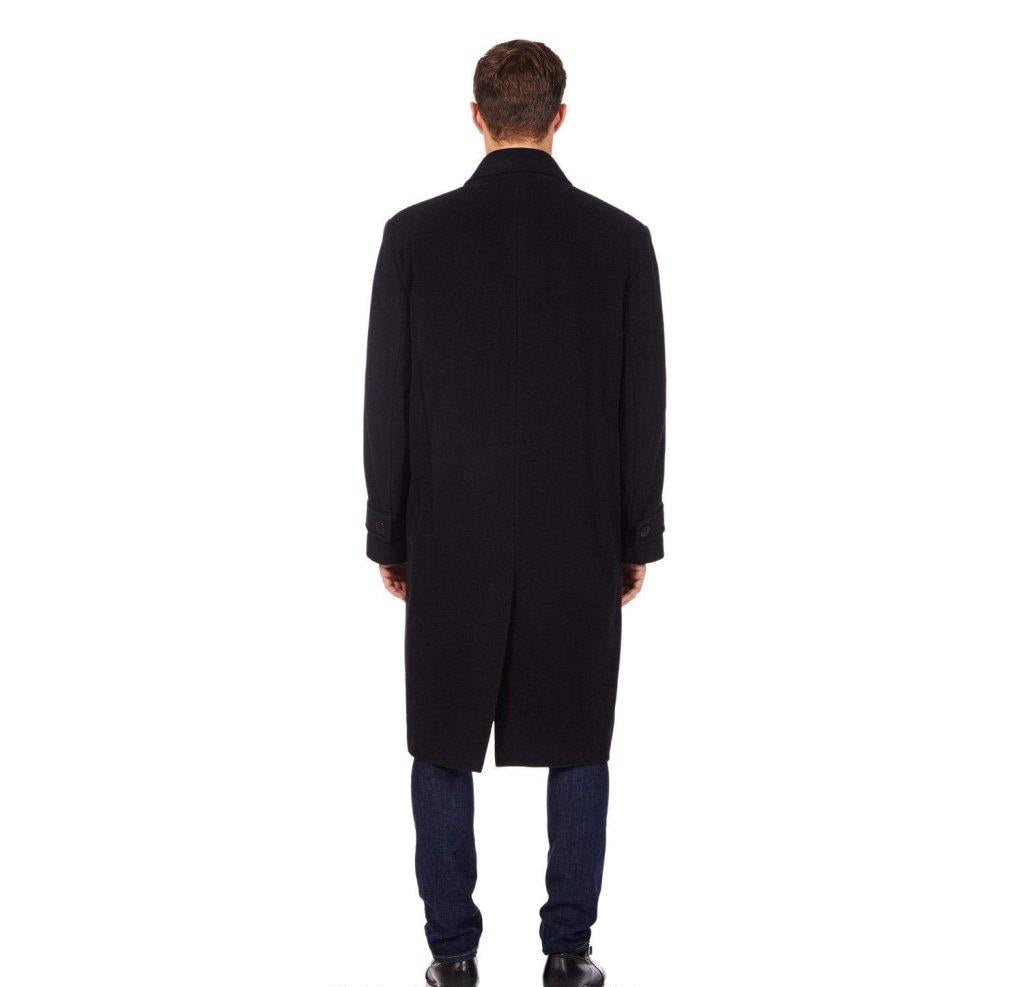 Wool & Cashmere Long Formal Overcoat