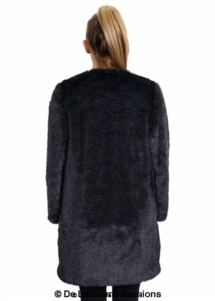 Women's Faux Fur Classic Coat