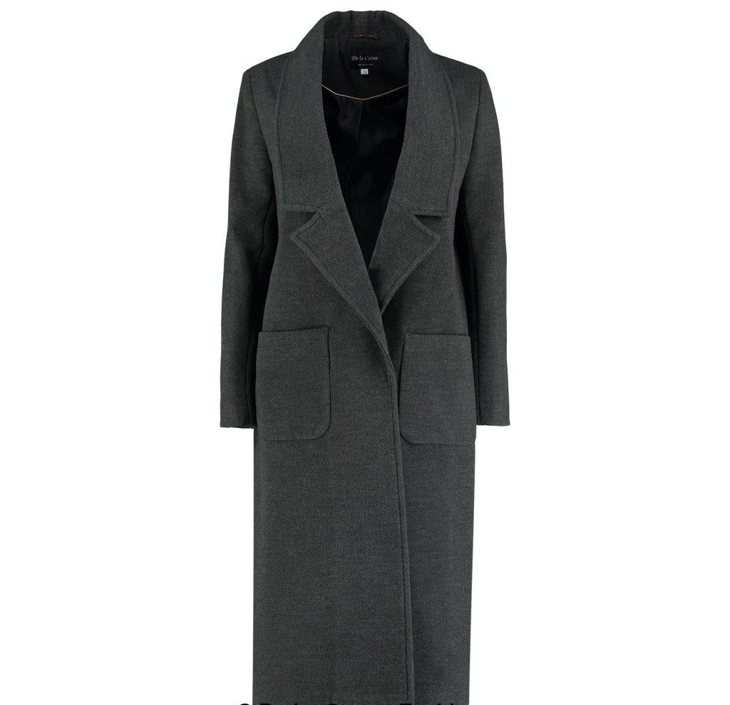 Womens Faux Wool Wrap Coat